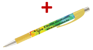 A tanulás szórakoztató sárga toll