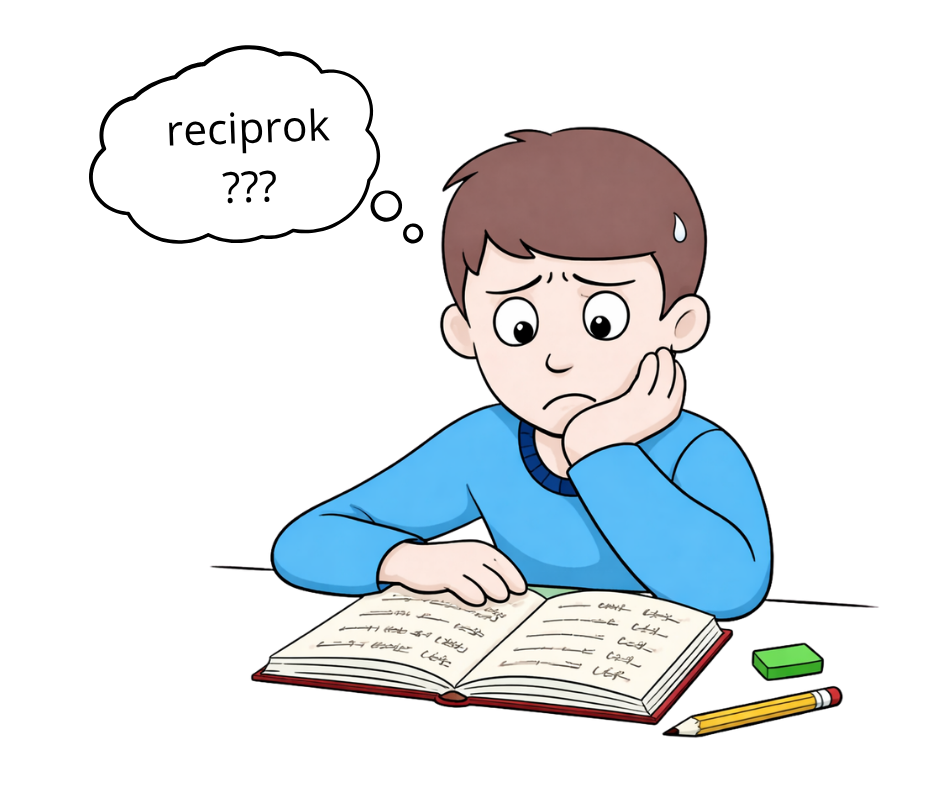 reciprok nem érti